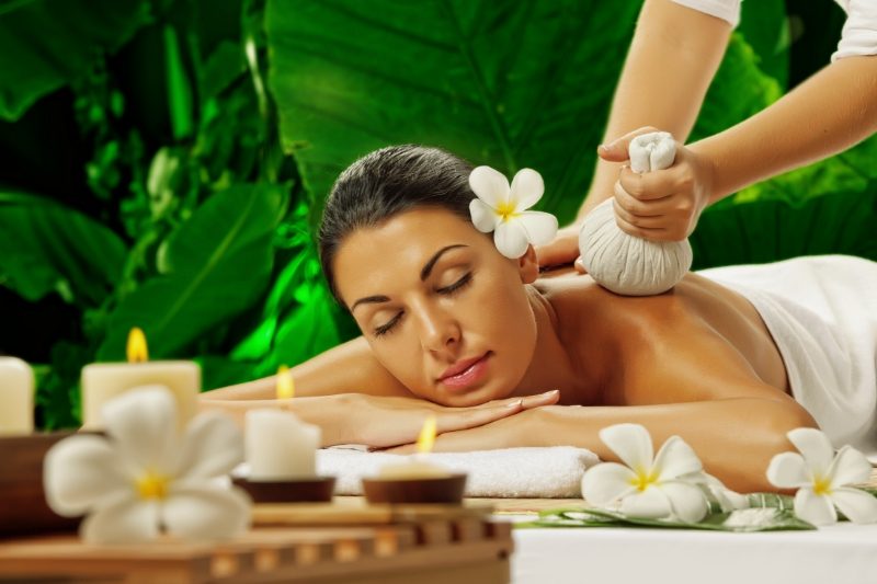 Herbal massage treatment at MY NY SPA, Long Island